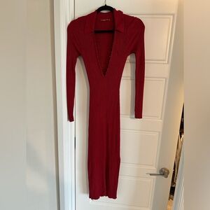 Abercrombie midi sweater dress